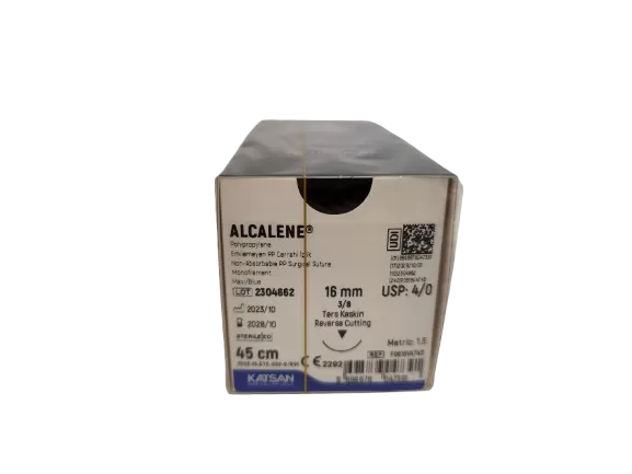 Alcalene 4/0 45cm 3/8 16mm fordított vágótű