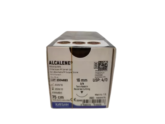 Alcalene 4/0 75cm 3/8 16mm fordított vágótű