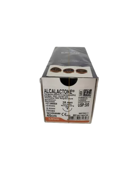 Alcalactone 5/0 45cm 1/2 18mm fordított vágótű