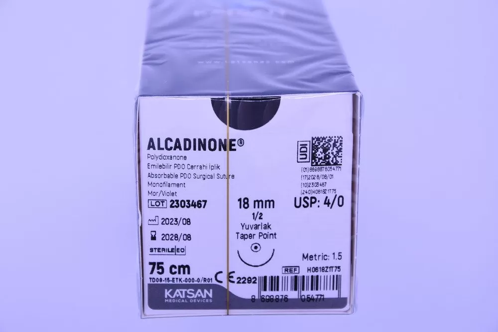 Alcadinone 4/0 75 cm 1/2 18 mm körtű