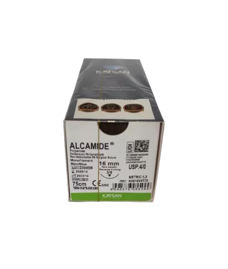 Alcamide 4/0 75cm 3/8 16mm fordított vágótű