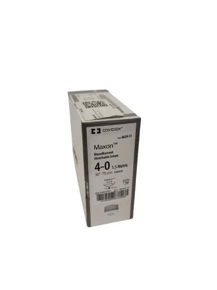 Maxon 4/0 75 cm 3/8 19 mm fordított vágótű (x 36)