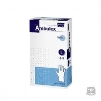 Ambulex nitril púdermentes vizsgáló kesztyű L, hosszított (100 db/csomag, 10 csomag/karton)