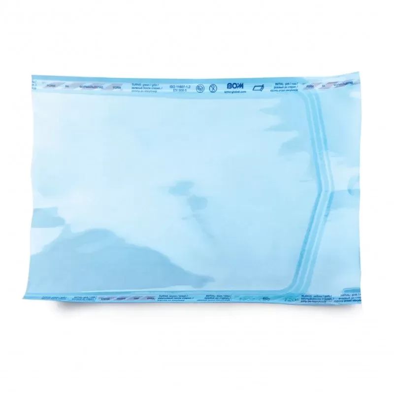 Bom Papír-Fólia Lapos Tasak 250 mm x 380 mm (100 db/csomag, 10 csomag/karton)