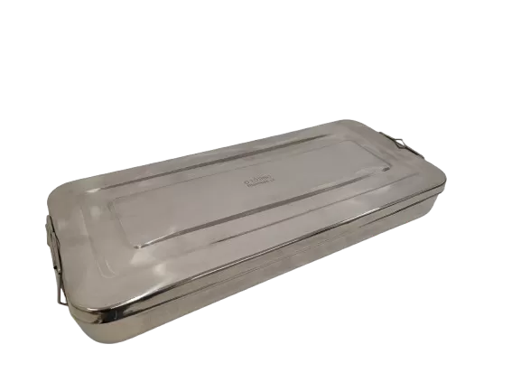 Kézi műszer tárolódoboz klippel 420x180 mm