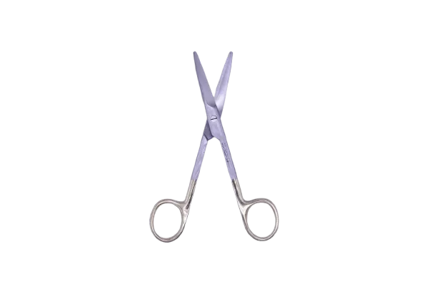 TC Mayo super cut olló aranyozott, tompa/tompa, egyenes 14 cm