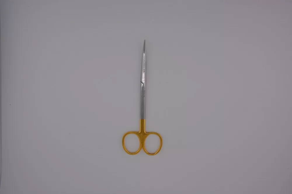 TC Metzenbaum-fino olló hegyes/hegyes, hajlított 14 cm