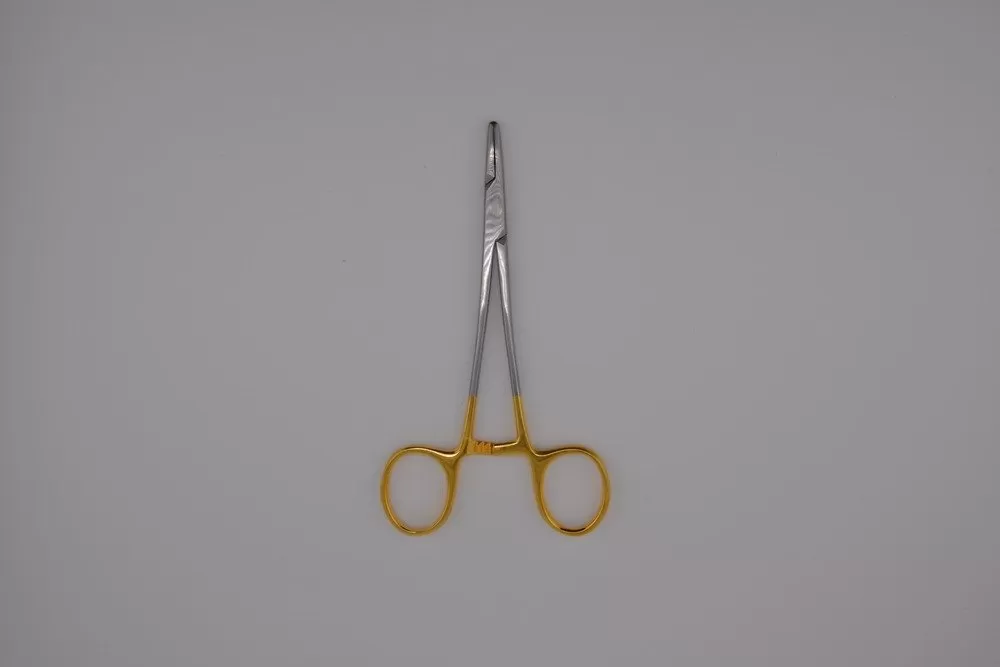 TC Hegar Baumgartner tűfogó, betétes 13 cm