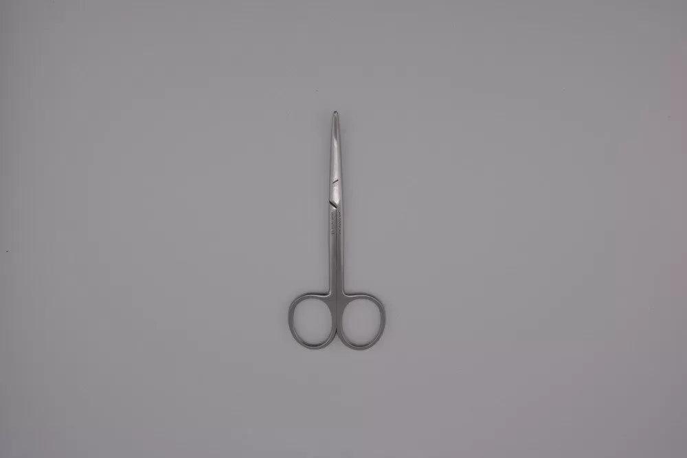 Baby Metzenbaum olló tompa/tompa, hajlított 11,5 cm