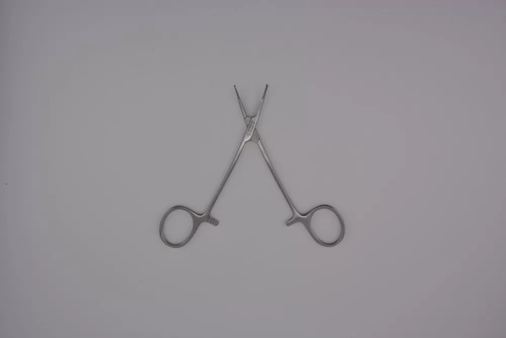 Micro mosquito fogó, 1x2 fogú, hajlított 12,5 cm