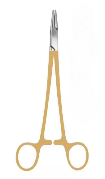 Tc Mayo Hegar aranyozott tűfogó 18 cm