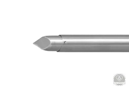 Laparoszkópos Trokár szett, gumi szelepes, piramis hegyű, 10,5 mm x 95 mm