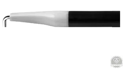 Laparoszkópos Monopoláris Hook, kerámia fej, 5mm x 330mm