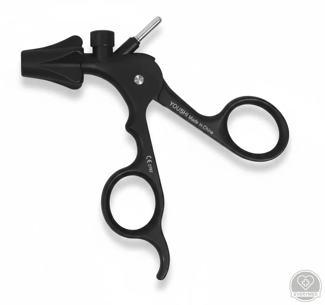 Laparoszkópos 5 mm eszköz, racsni nélküli markolat, monopoláris csatlakozóval