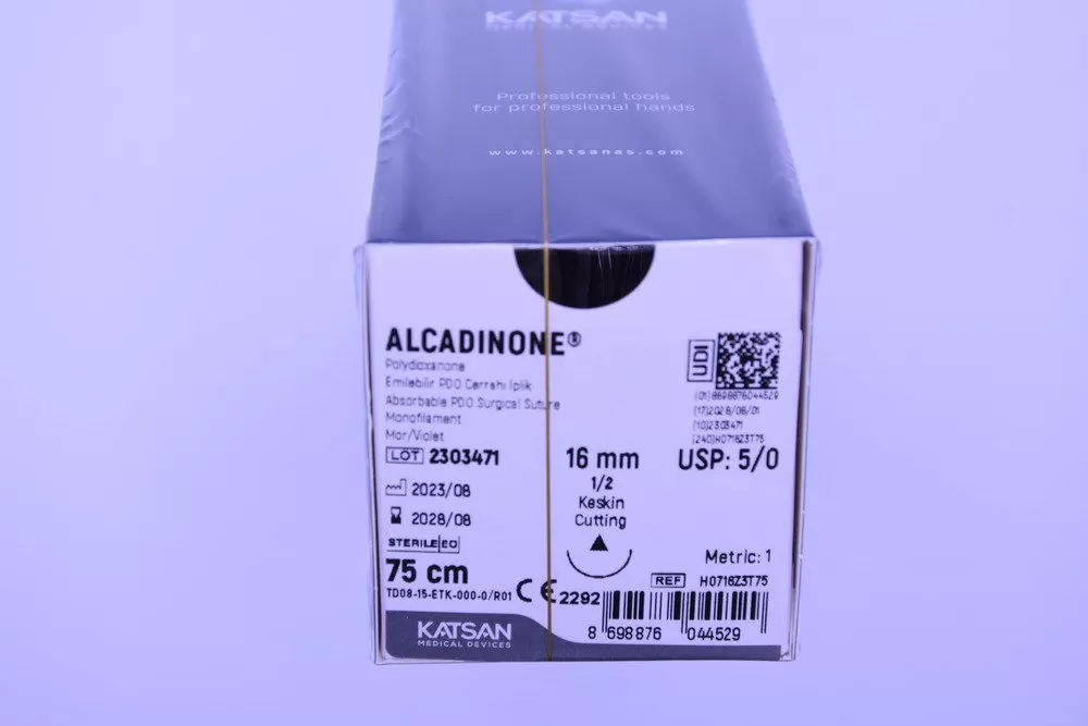 Alcadinone 5/0 75 cm 1/2 16 mm vágótű