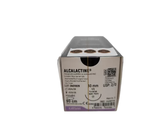 Alcalactine 2/0 90 cm 1/2 30 mm körtű