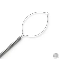 Flexibilis polipeltávolító monopolár hurok, ovális, 30 mm