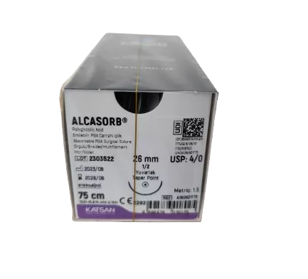 Alcasorb 4/0 75 cm 1/2 26 mm vágótű