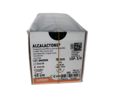 Alcalactone 5/0 45 cm 1/2 16 mm körtű