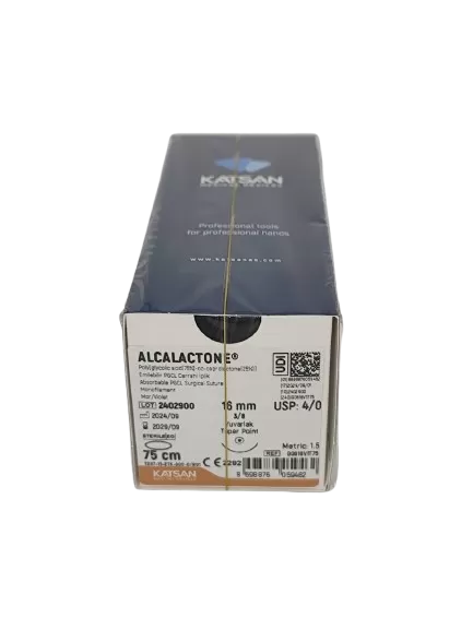 Alcalactone 4/0 75 cm 3/8 16 mm körtű