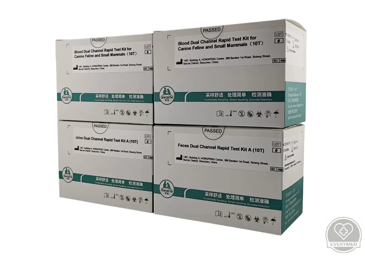 AI100VET kétcsatornás teszt induló készlet (20T/10T/10T)