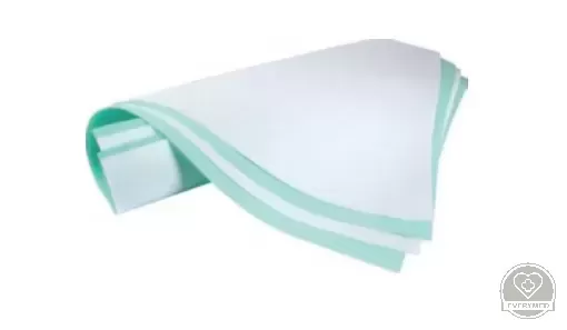 Bom krepp kék 60gr 500 mm x 500 mm (500 db/csomag, 1 csomag/karton)