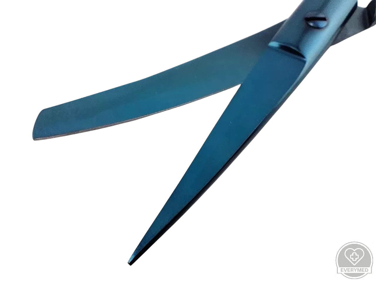 TC Standard olló, hegyes/tompa, hajlított 14,5 cm