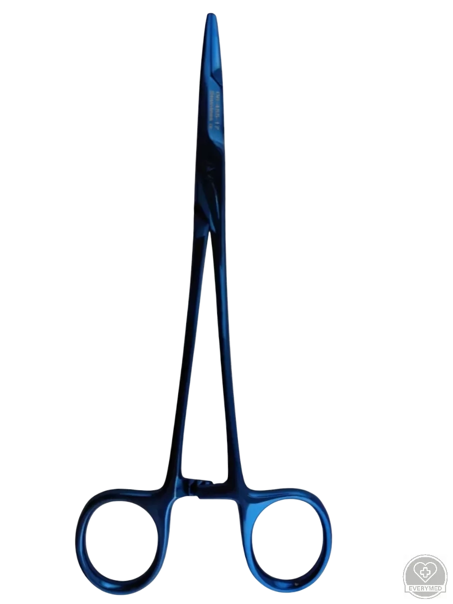 TC Olsen Hegar tűfogó, betétes, vágóéllel 17 cm