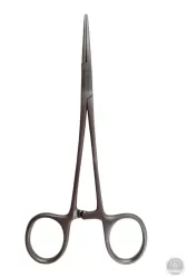 Halsted mosquito fogó, egyenes 14 cm