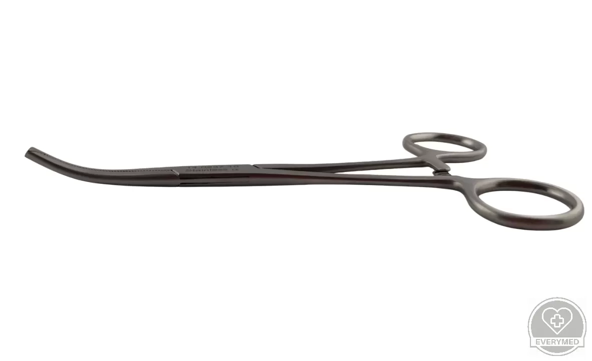 Kocher Delicate érfogó, 1x2 fogú, hajlított 16 cm