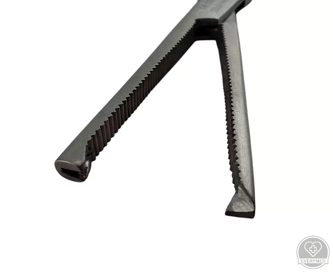 Kocher Nippon fogó, 1x2 fog, egyenes 14,5 cm