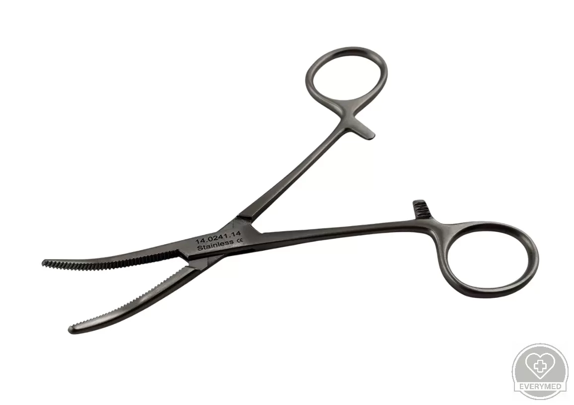 Pean Nippon fogó, hajlított 14,5 cm