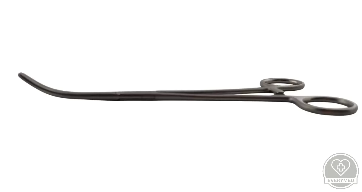 Rochester pean fogó, hajlított 20 cm