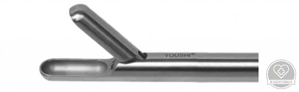 Laparoszkópos Biopszia fogó betét, egyik pofa fix, 10 mm x 330 mm