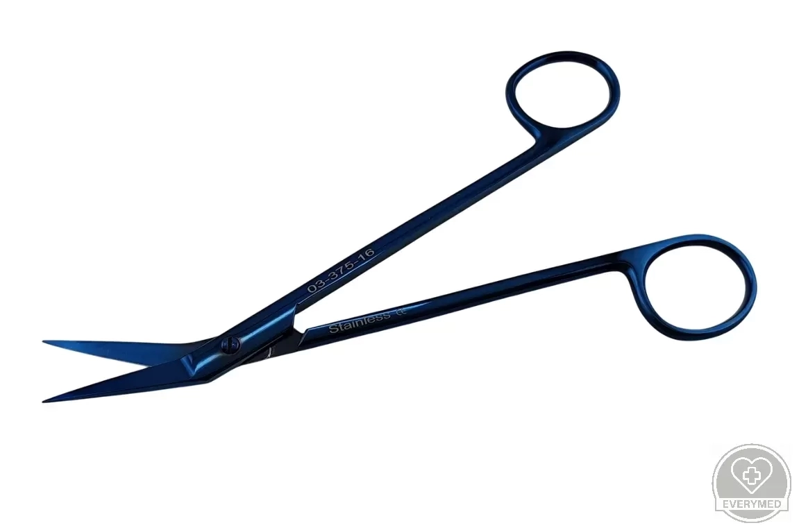 Tc DeBakey vascular olló 25° szögű 16,5 cm