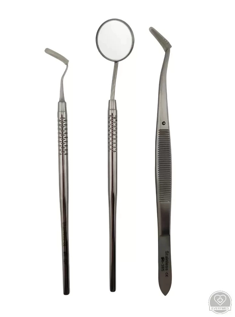 Fogászati 3 darabos vizsgálókészlet