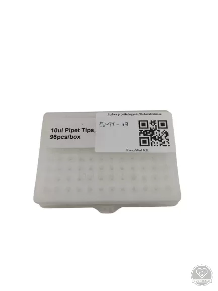 10 µl-es pipettahegyek, 96 darab/doboz