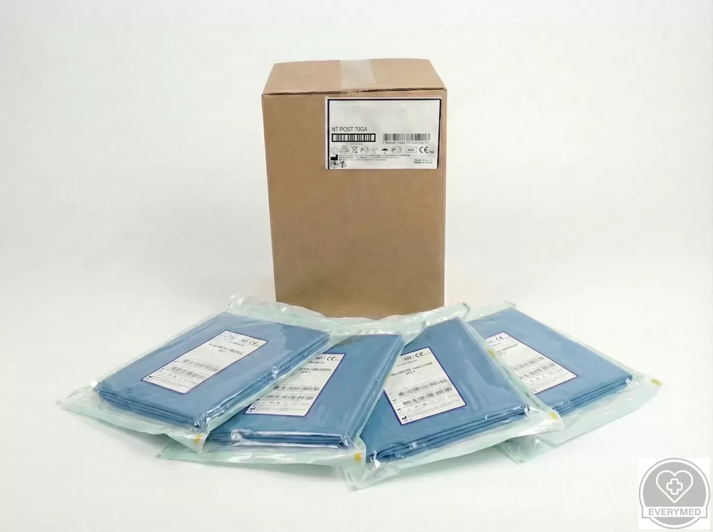 Izoláló lepedő, kétrétegű 180 cm x 250 cm (12 db/doboz)