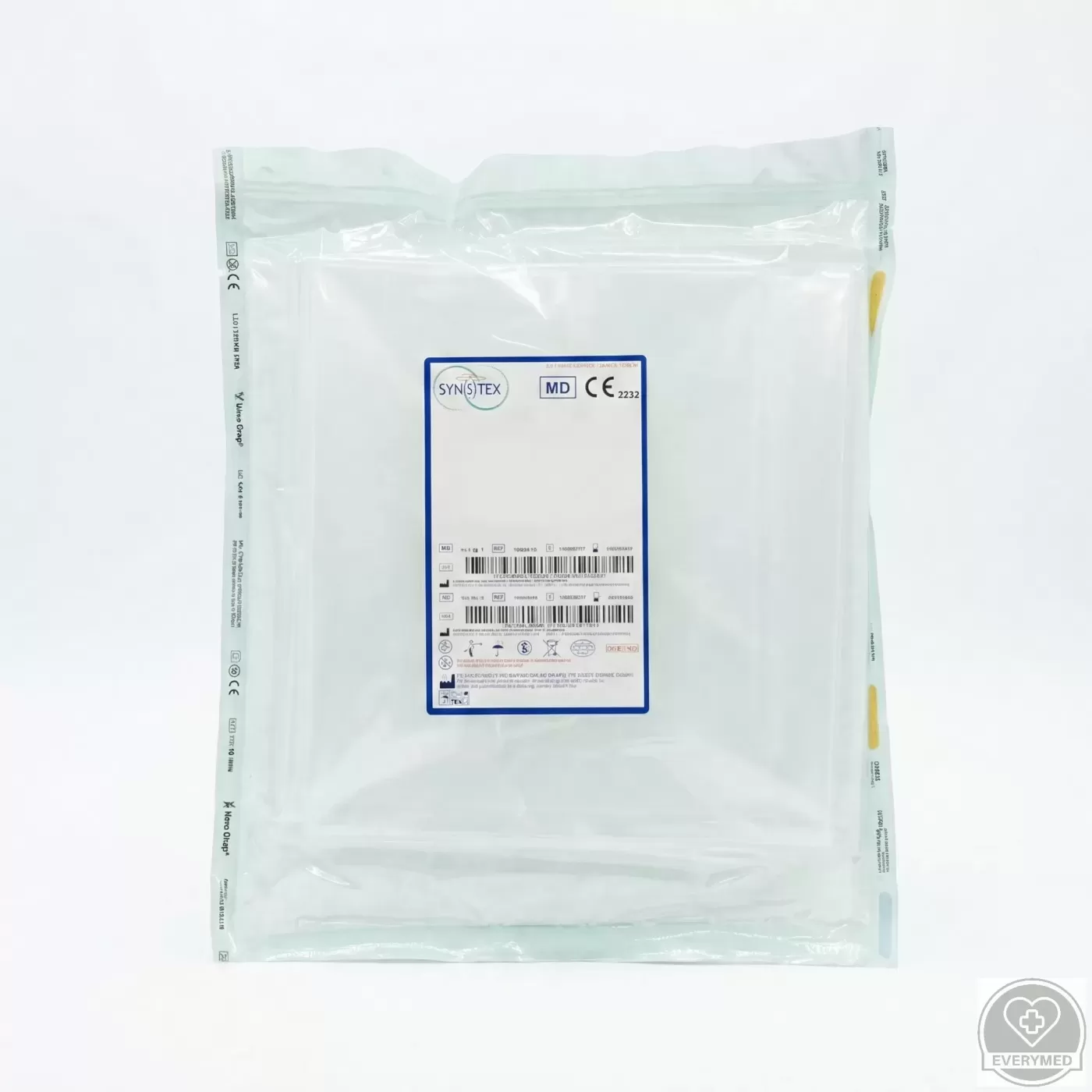 Izoláló lepedő, átlátszó fólia 120 cm x 150 cm (50 db/doboz)