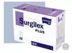 Surgilex plus latex műtéti kesztyű púdermentes 8 (50 db/csomag, 8 csomag/karton) (LE)