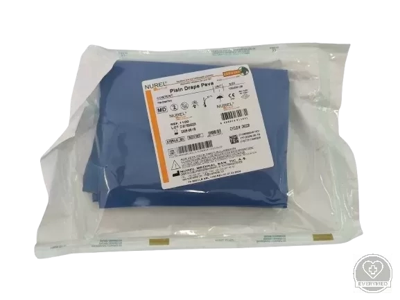 Izoláló lepedő, áttetsző Peva fólia 120 cm x 120 cm