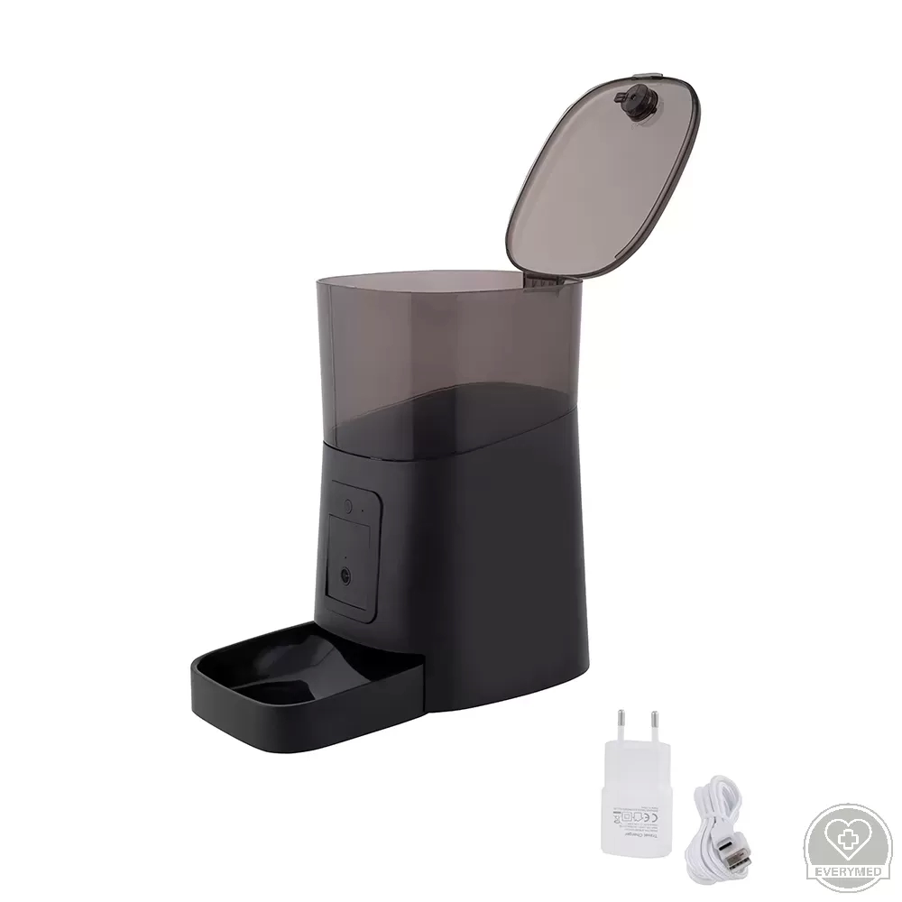 Okos automata etető, kamera funkcióval