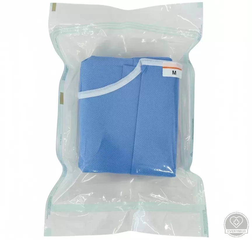Standard műtéti köpeny, steril, sms M (50 db/doboz)