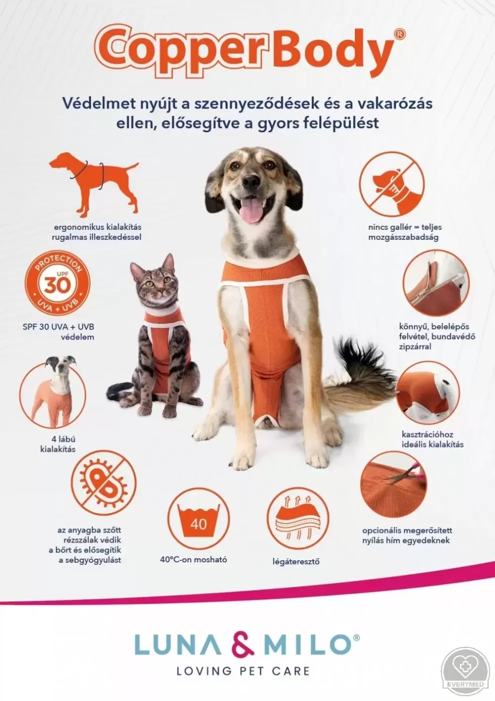 Kasztrált CopperBody ruha,  méret: 1