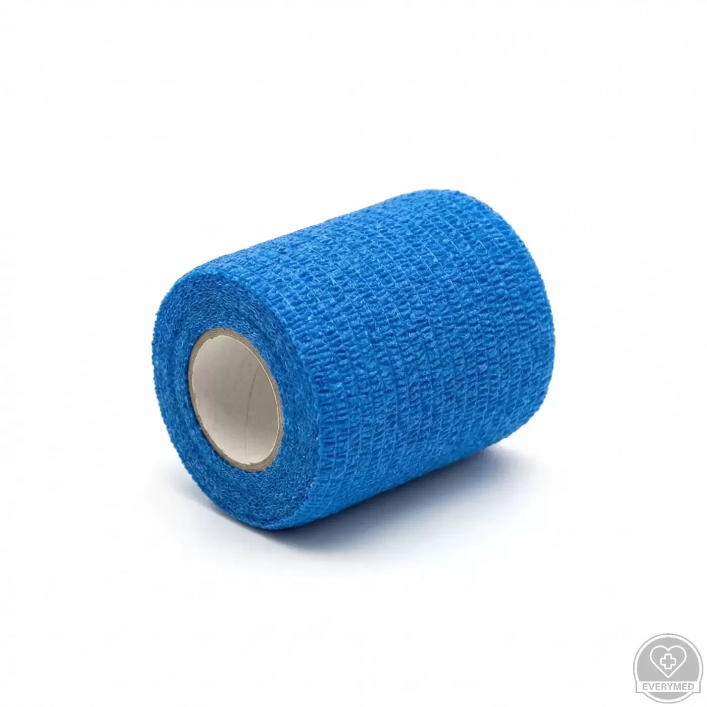 Öntapadós rugalmas kötszer, kék, 10 cm x 4,5 m, 12 db