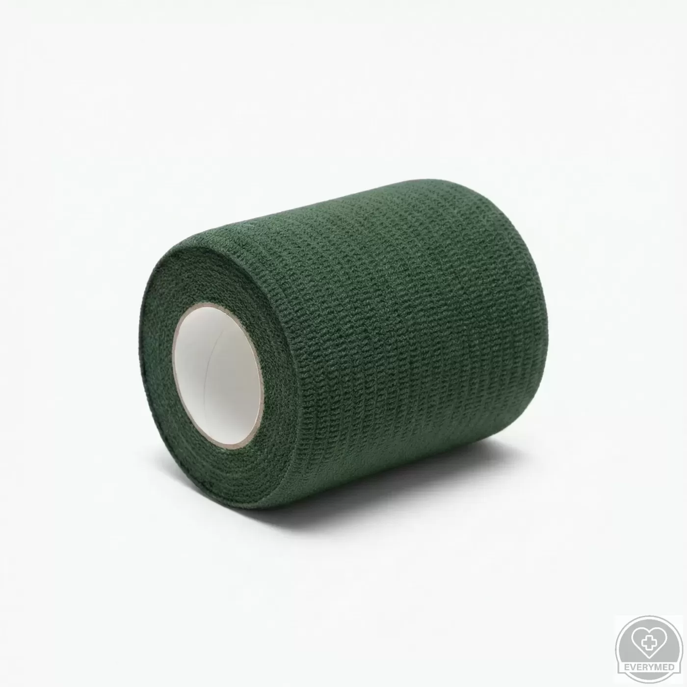 Öntapadós rugalmas kötszer, sötétzöld, 5 cm x 4,5 m, 12 db