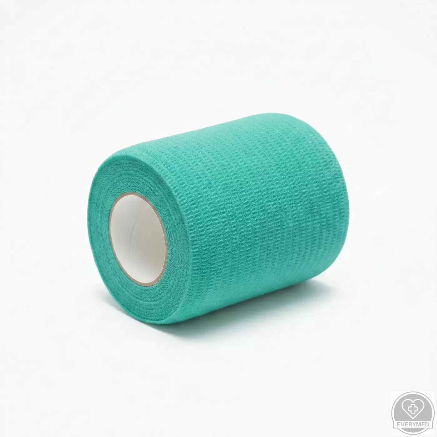 Öntapadós rugalmas kötszer, zöld, 5 cm x 4,5 m, 12 db