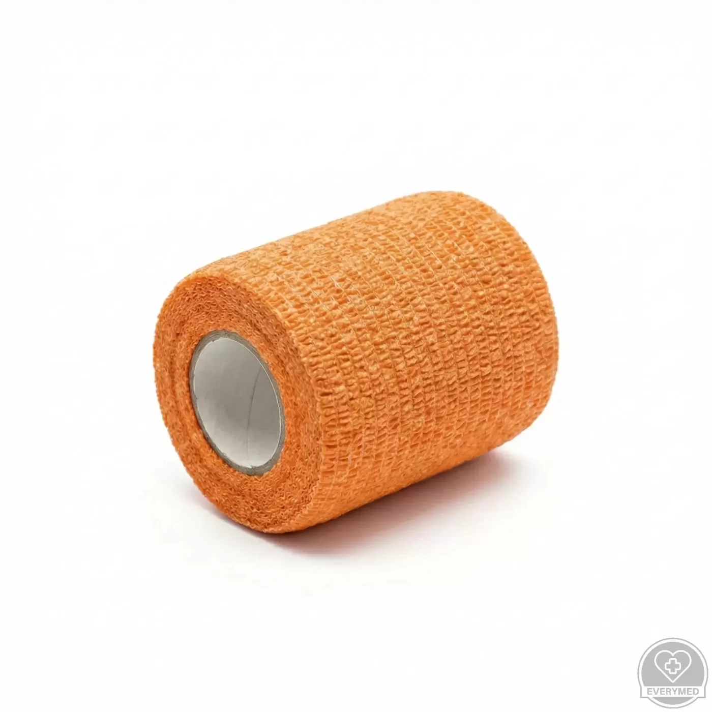 Öntapadós rugalmas kötszer, narancs, 7,5 cm x 4,5 m, 12 db